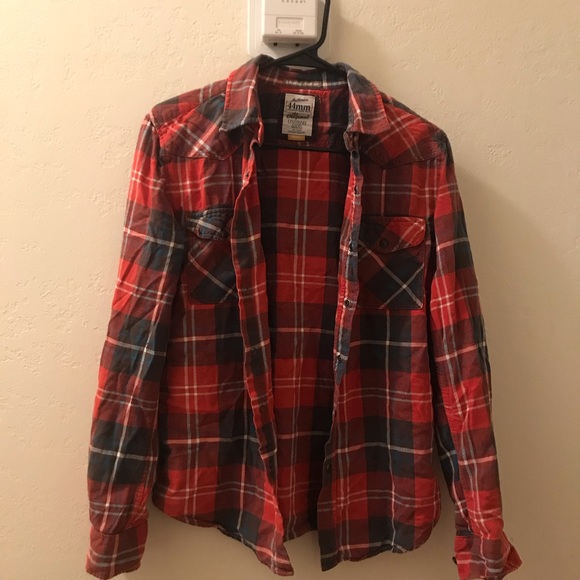 Red flannel size S - Picture 1 of 2